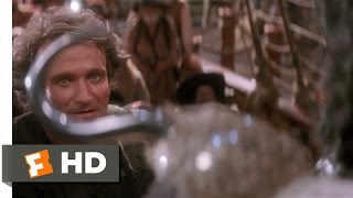 Hook 58 Movie CLIP  Peter Confronts Hook 1991 HD [upl. by Odraccir]