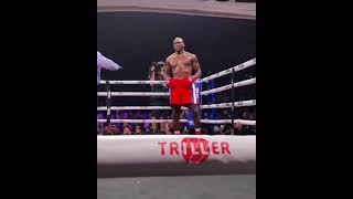 Vitor Belfort vs Evander Holyfield KnockdownStoppage Ringside View [upl. by Allebasi]