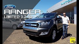 Ford Ranger Limited 32L Turbo Diesel em Detalhes [upl. by Teloiv]