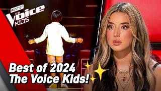 BEST BLIND AUDITIONS of 2024 on The Voice Kids ⭐ [upl. by Ramuk]