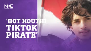 Hot Houthi TikTok pirate goes viral [upl. by Randie]