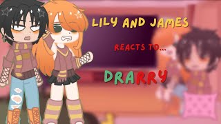 Llily and James react to drarry 💚❤️  Hp  drarry ✨️ nott0dy  No hate pls 😭🤌  Enjoy💅✨️ [upl. by Brander]