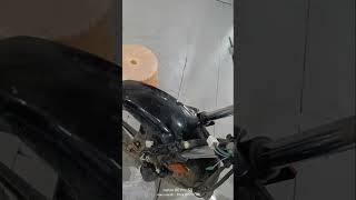 Honda Shine Bs6 2023 Model Black Front Doms Changing [upl. by Marget]