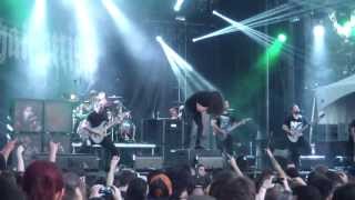 All Shall Perish Wage Slaves  Live  Heavy MTL 2013 HQ [upl. by Domeniga46]