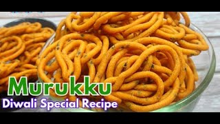 Diwali Murukku recipe tamil [upl. by Eiramllij180]