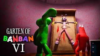 Garten of Banban 6  ALL NEW BOSSES  SECRET ENDING Gameplay 77 [upl. by Aphra]