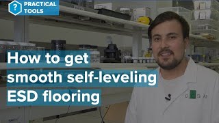 Antistatic epoxy flooring How to obtain smooth selfleveling with TUBALL™ MATRIX [upl. by Dorita]