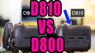 Nikon D810 VS Nikon D800 Unboxing And Sniff Test [upl. by Inol]