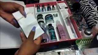 ✰ How To Do Nail art Acrylic nails Mia Secret Pro Nail Kit  All in One Kit Nail Kit For Beginners [upl. by Orvil]