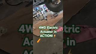 Testing 4WD actuator with vehicle off [upl. by Atelokin]