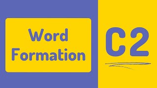 Word Formation C2  Método Divertido  Cambridge Proficiency [upl. by Arikat]