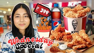 Kfc Wednesday offer ‼️Hacks to save money 💰 at kfc vlog kfc vlog [upl. by Nanine]