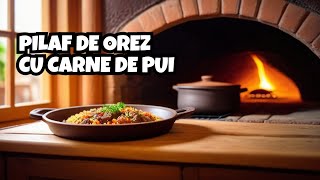 Pilaf de orez cu carne la cuptor mancarea copilariei ca la mama acasa in doar 5 minute [upl. by Auahsoj]