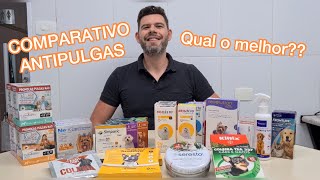 09  ANTIPULGAS PARA CÃES E GATOS  COMPARATIVO [upl. by Jaal]