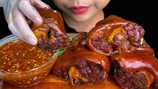 Braised Pork Leg  MUKBANG SOUNDS [upl. by Ruvolo]