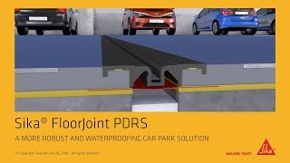 Sika® FloorJoint PDRS A More Robust and Waterproofing Car Park Solution [upl. by Lain]