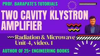 TWO CAVITY KLYSTRON AMPLIFIER [upl. by Farley]