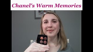 Chanel Spring Summer 2020  Warm Memories Eyeshadow Quad [upl. by Zeiler731]