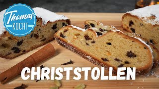 Dresdner Stollen  Christstollen selber backen [upl. by Llehcsreh]