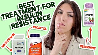 Insulin Resistance TREATMENT Metformin vs Berberine vs Inositol Which Is Best [upl. by Browne738]