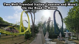 Getting to Ride Coasters From Other Countries On The Way To Rome [upl. by Notniv988]