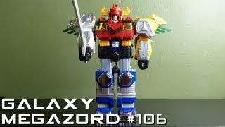 Ranger Review 106 Galaxy Megazord [upl. by Gherardo212]