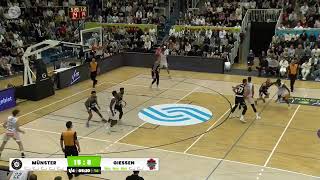 Uni Baskets Munster vs Giessen 46ers 05102024  Germany Pro A [upl. by Delorenzo806]