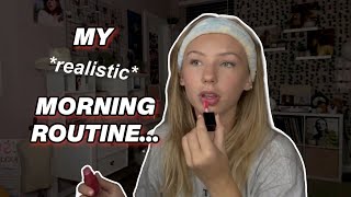 my realistic school morning routine [upl. by Dempstor]