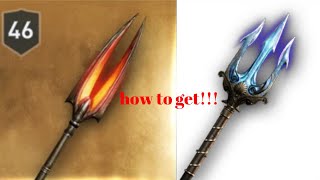 How to get Poseidons trident and hades bident in ac Odyssey [upl. by Ellennod]