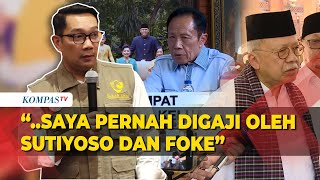 Cerita Ridwan Kamil Pernah Jadi Penasihat Hingga Digaji Sutiyoso dan Fauzi Bowo di Jakarta [upl. by Albright]