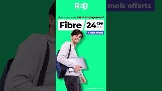 RED by SFR  Abonnement Fibre sans engagement à 2499 euros par mois [upl. by Seligmann738]