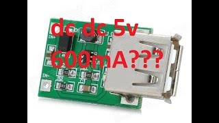 DCDC Step Up Boost module 09V5V to 5V Повышающий преобразователь с USB [upl. by Wj]