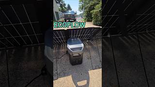 ECOFLOW DELTA 2  220W SOLAR PANEL ecoflow power technology shorts short solar [upl. by Thunell]