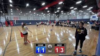 GP 16 Elite Gold Vs CCVA 16 Red  1st Set  2024 FL MLK Showcase at Wiregrass  Day 2 [upl. by Franzoni]