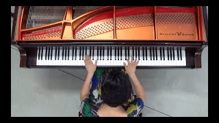 Beethoven Sonata Op 7 on 102 key Stuart amp Sons piano  Brenda Jones [upl. by Dazhehs]