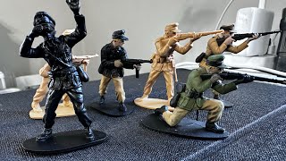 Army Men painting Afrika Korps part 1 [upl. by Nauqet790]