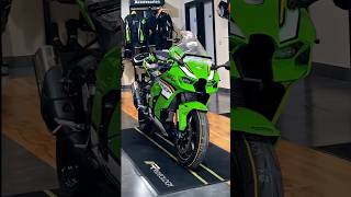 🤯 New zx10rr sports bike 😯 Kawasaki new colur green zx10rr 😱bikelover sportsbike bikeride zx10rr [upl. by Nnomae]