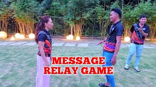 MESSAGE RELAY GAME 4 MGA PROPESYON Mahulaan nyo kaya [upl. by Naujd]