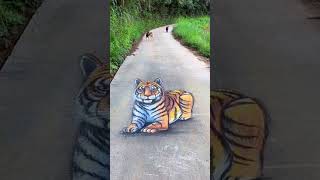 Amazing Street Art Painting shorts 3dart artdrawing painting [upl. by Hsaka367]