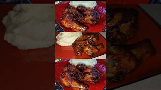 AirFried Crispy Chicken Wings in Minutes 🔥🍗 Shorts CrispyWings airfryerrecipes airfryer [upl. by Vivl742]