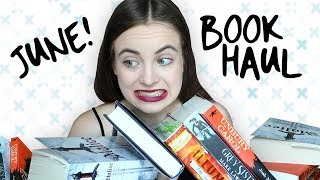 BYE BYE BOOK BUYING BAN  June Book Haul 2018  ivymuse [upl. by Aiksas]