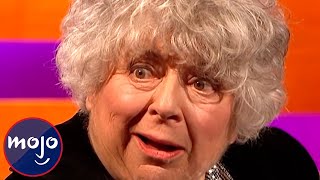 Top 10 Miriam Margolyes Outrageous Moments [upl. by Aikcir]