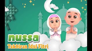 NUSSA DAN RARA SPESIAL LEBARAN TERBARU 2020 TAKBIRAN [upl. by Maynord]