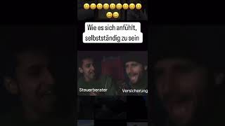 Werde selbstständig haben sie gesagt 😆🙈🙈 funny finanzamt [upl. by Marthena]