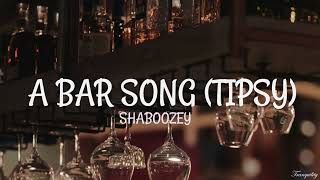 Shaboozey  A Bar Song Tipsy Lyrics [upl. by Anitteb]