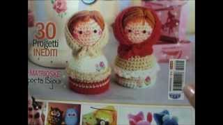 Nuove Creazioni AMIGURUMI  Pupazzi allUncinetto  Review Riviste [upl. by Gardell]