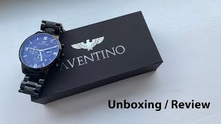 Aventino Watches Unboxing amp Review New Sponsorship [upl. by Nessnaj]