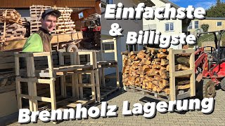 Brennholz Kisten Bauen  Meterholz [upl. by Iow66]