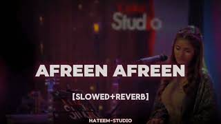 AFREEN AFREEN SLOWEDREVERB [upl. by Yraunaj]