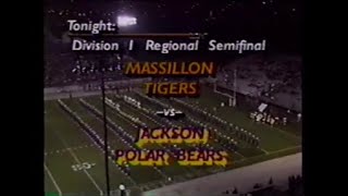 Massillon VS Jackson 1990 91 Playoffs [upl. by Aerdnua]